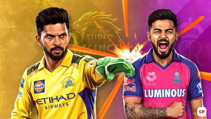 CSK vs RR 2026: Match Preview, Prediction, Stats और पूरी जानकारी CSK vs RR 2026: Match Preview, Prediction, Stats और पूरी जानकारी