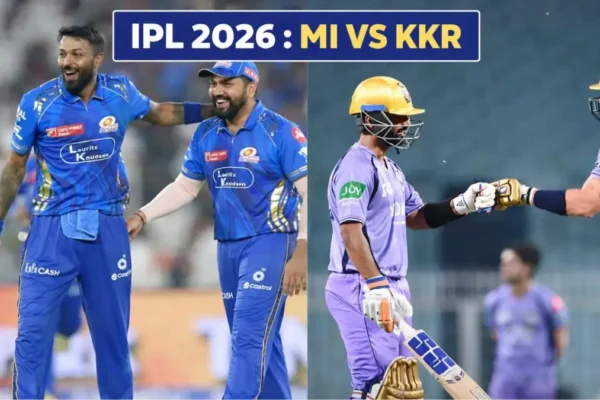 IPL 2026: MI vs KKR Match 2 — Playing 11, Pitch Report